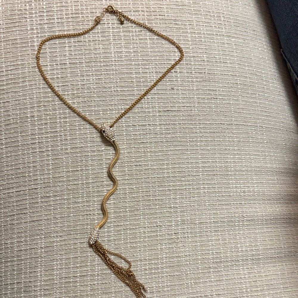 Elegant Gold and Silver Necklace